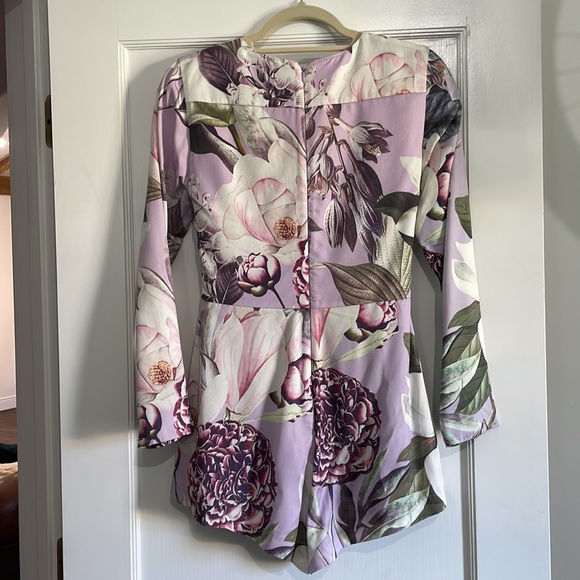 Anthropologie Floral Romper - Picture 2 of 2